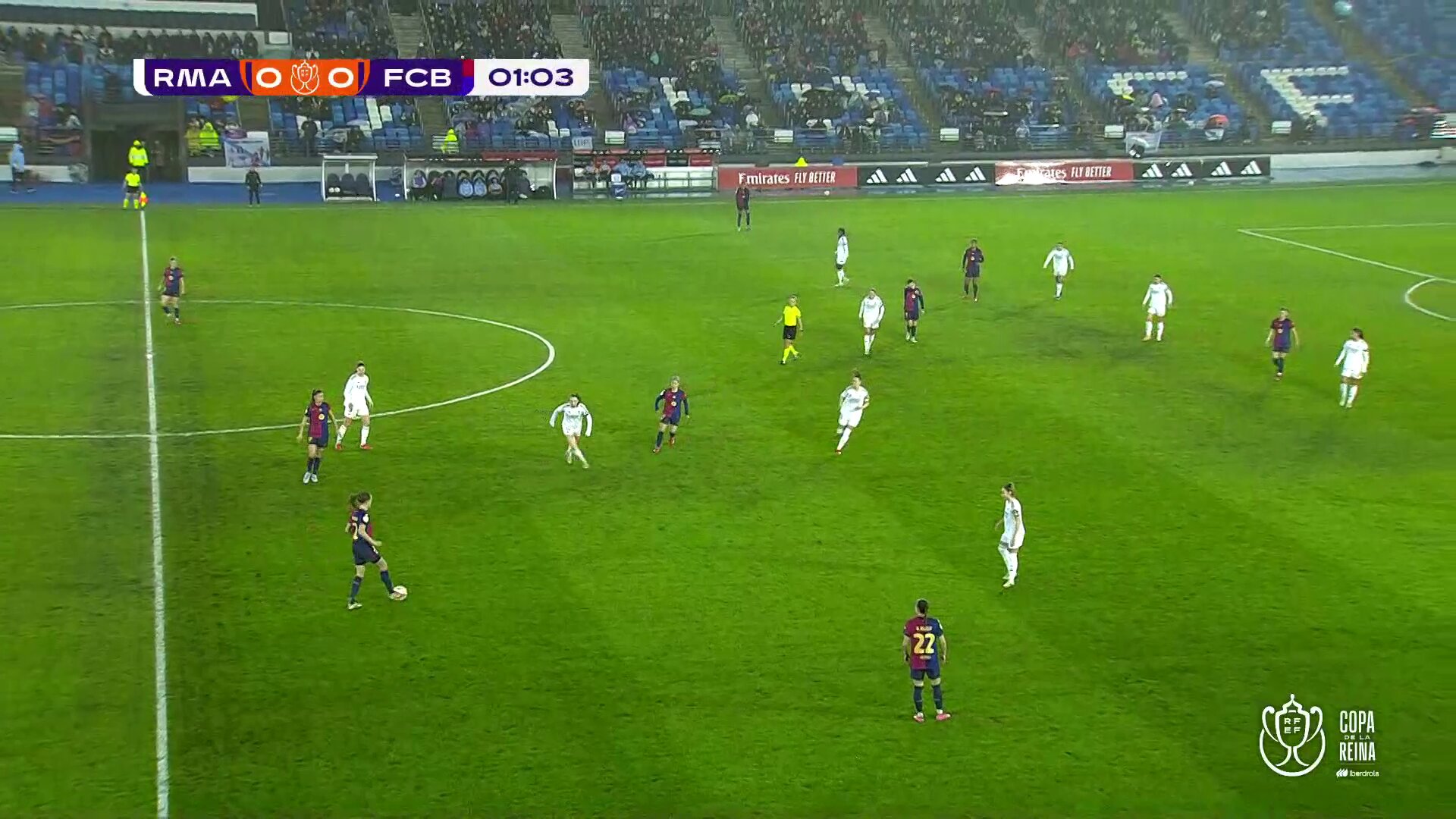  0-1 false @FCBfemeni false 2’📺 @teledeporte #CopaDelaReinaIberdrola false #FutFem