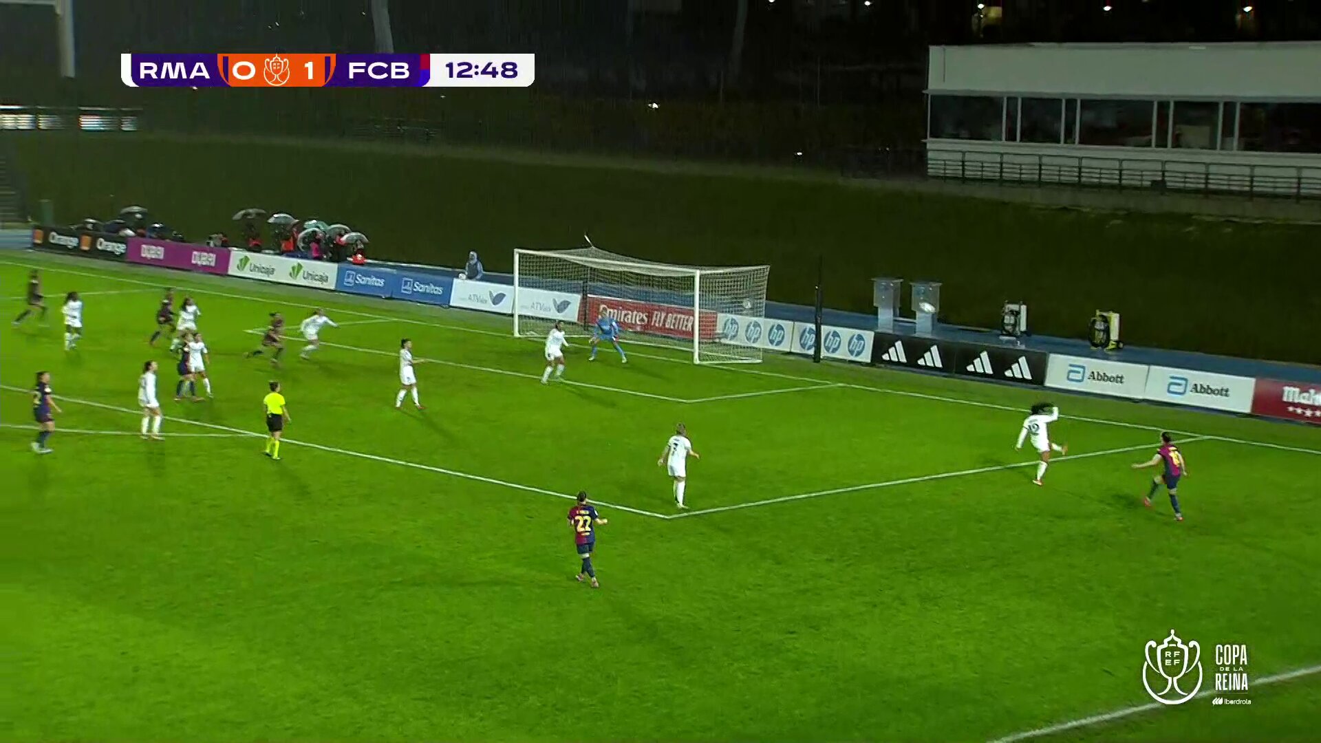 0-2 false @FCBfemeni false 12’📺 @teledeporte #CopaDelaReinaIberdrola false #FutFem