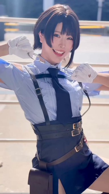 Twitterのコスプレ動画4