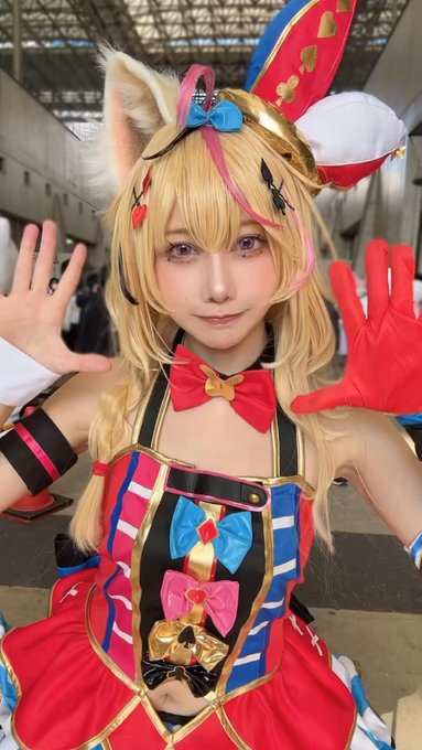 Twitterのコスプレ動画3