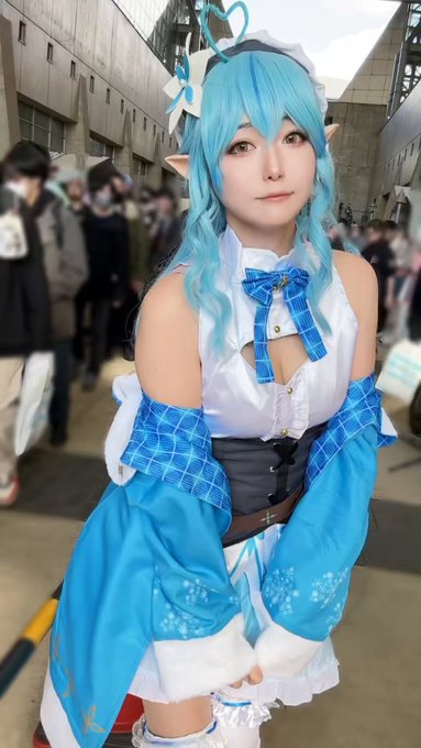 Twitterのコスプレ動画2