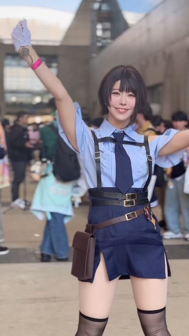 Twitterのコスプレ動画1