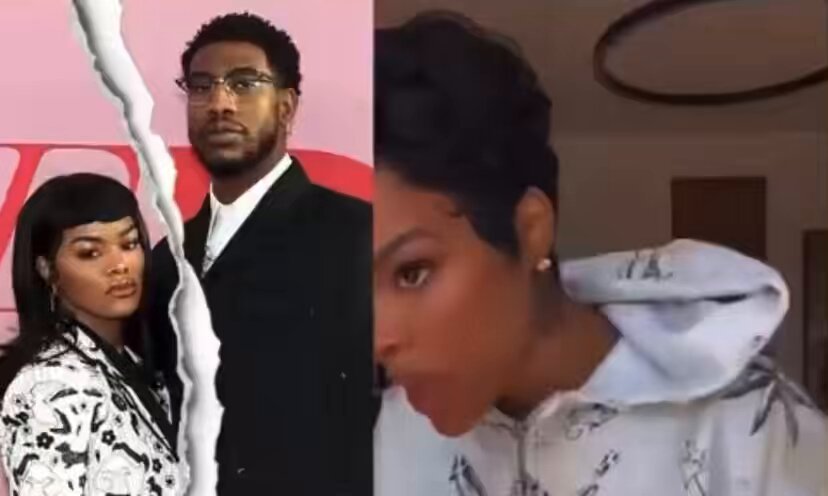 Teyana Taylor goes on Instagram live to speak about her divorce with Iman Shumpert😳