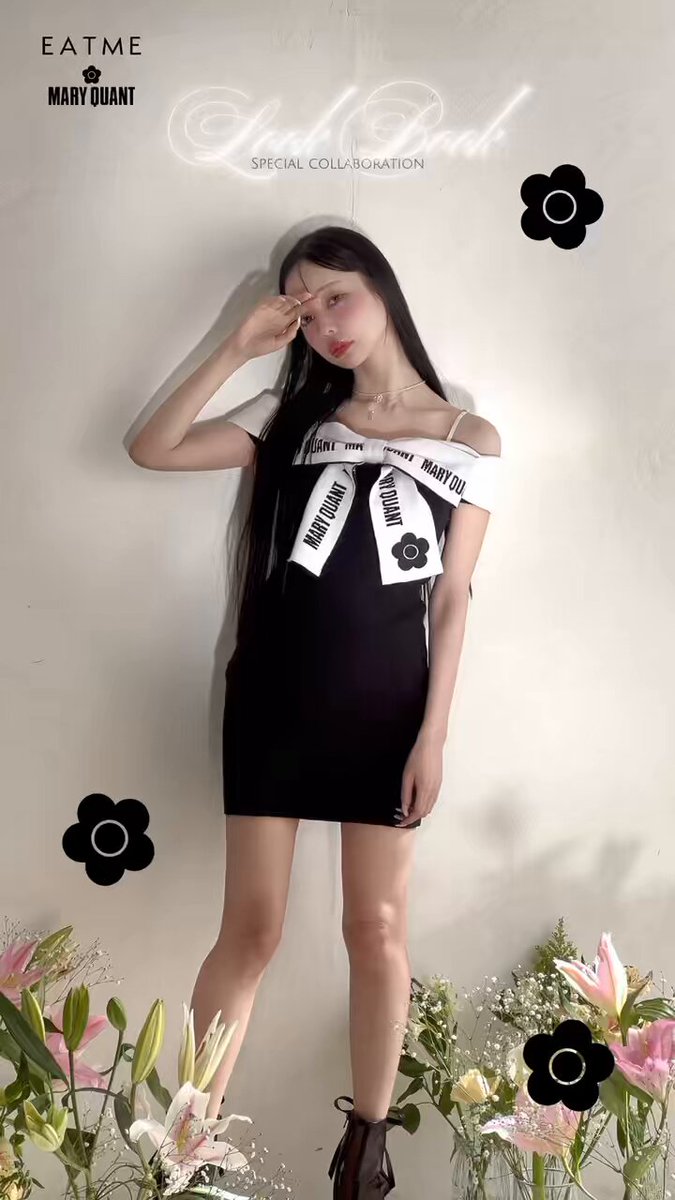 EAT ME / MARY QUANT ドレス EATME イートミー マリークワント 【EATME×MARY QUANT】リボン