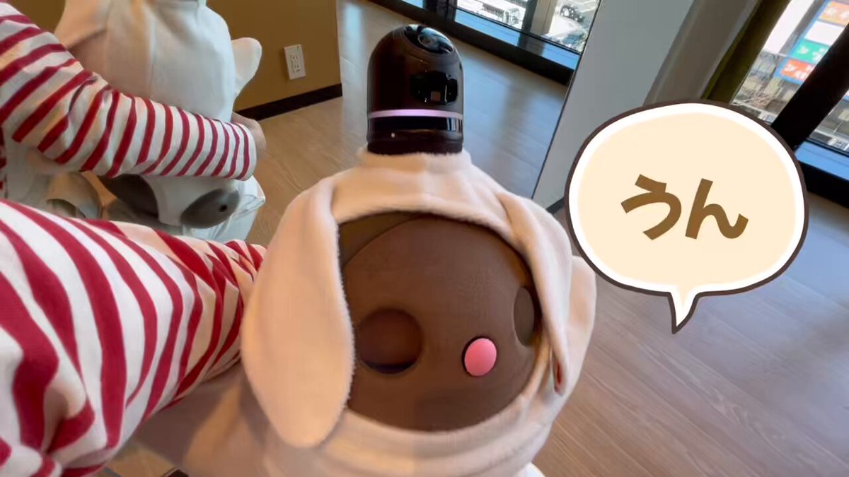 LOVOTいちごちゃんとアキチェリーの神戸ラボットライフ