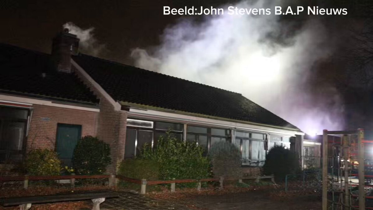 Grote brand onderwijs Nijenbeek Ugchelen