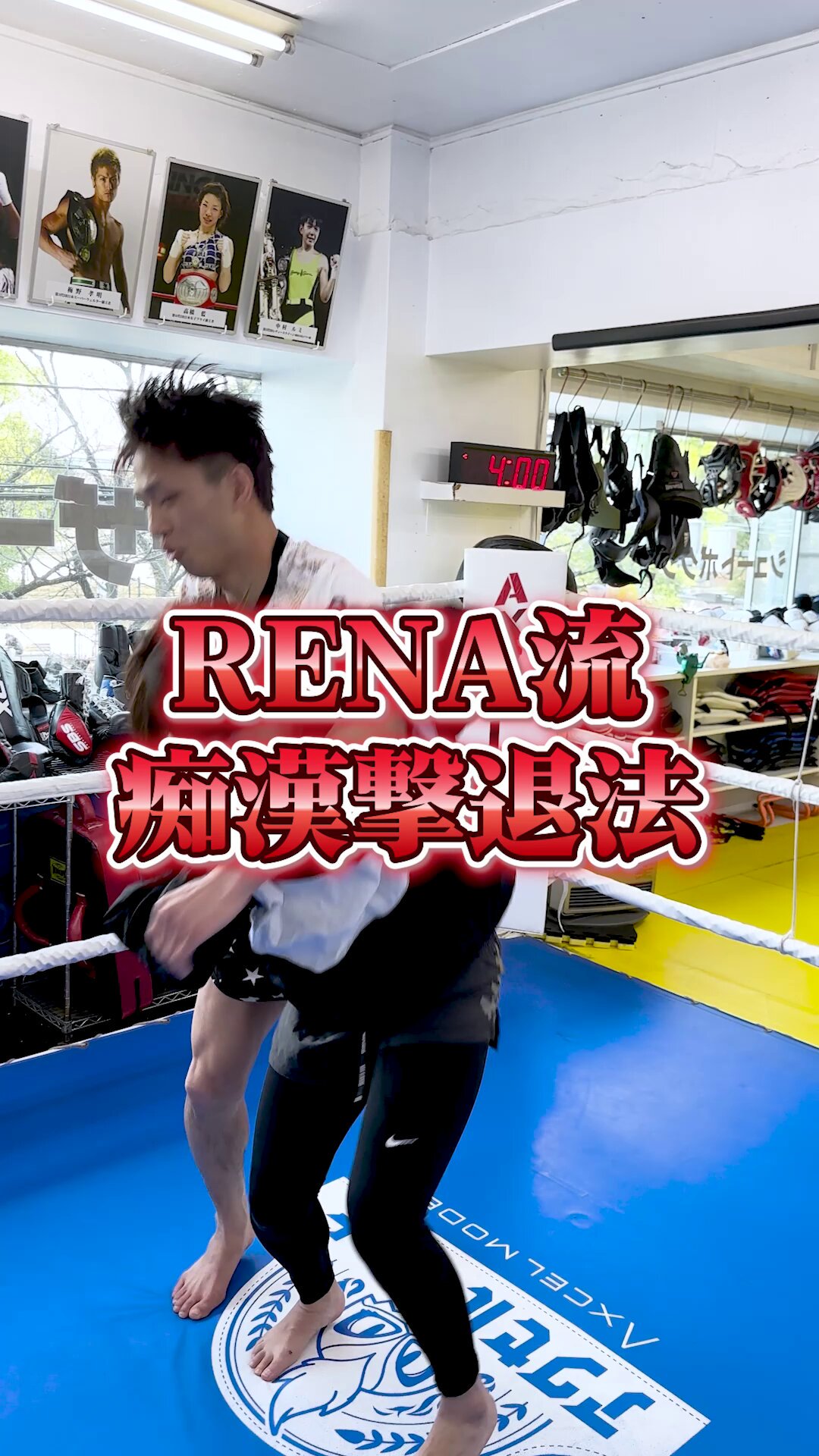 RENA直筆サイン3枚 超RIZIN.3 レイナ シュートボクシング 総合格闘技 