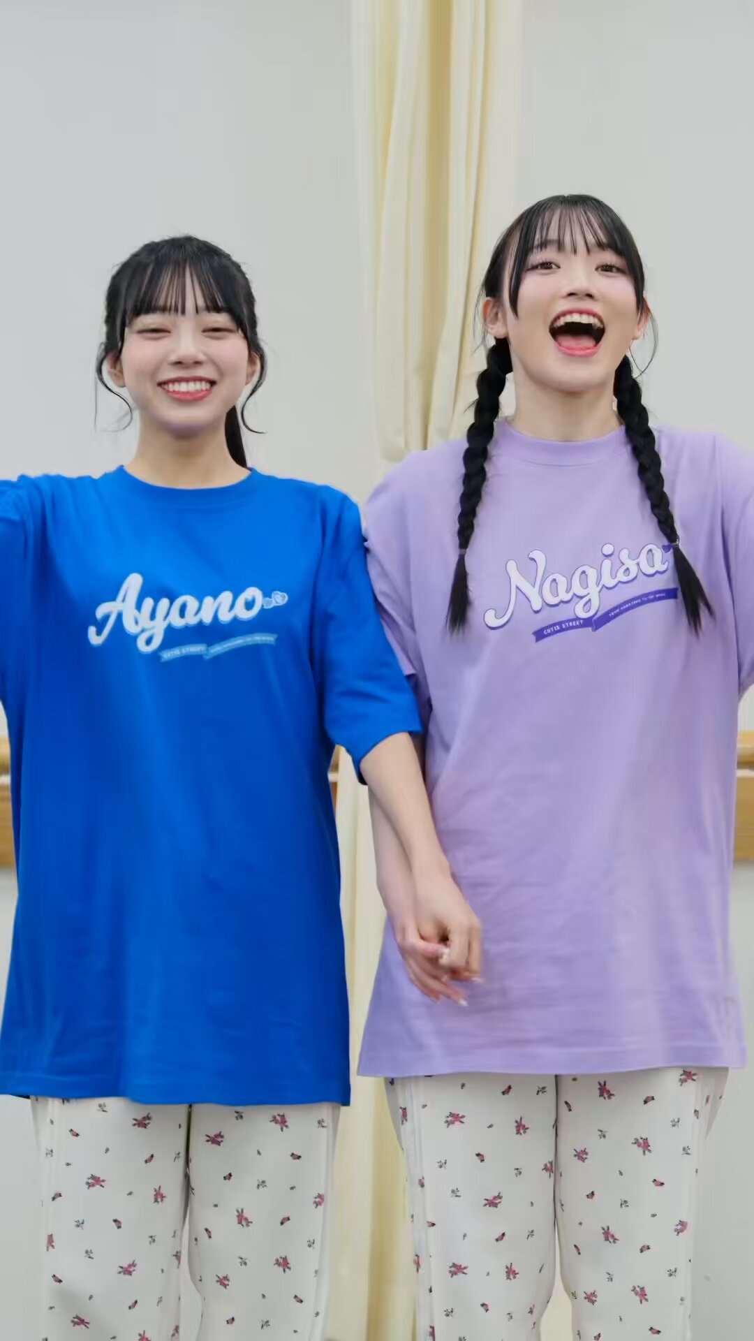 (最終値下げ) CUTIE STREET 真鍋凪咲 増田彩乃 ペアチェキ 増田彩乃と真鍋凪咲がキューに、、、 #CUTIESTREET #キューに