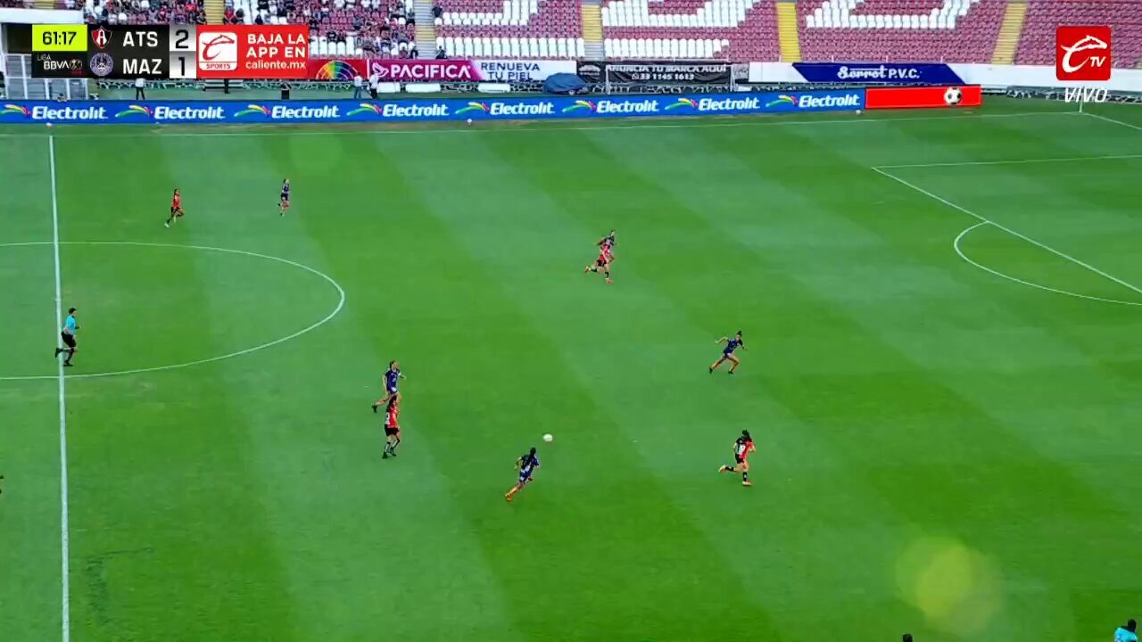 ¡El tercero de @AtlasFCFemenil! #SomosDesafiantes⚡️
