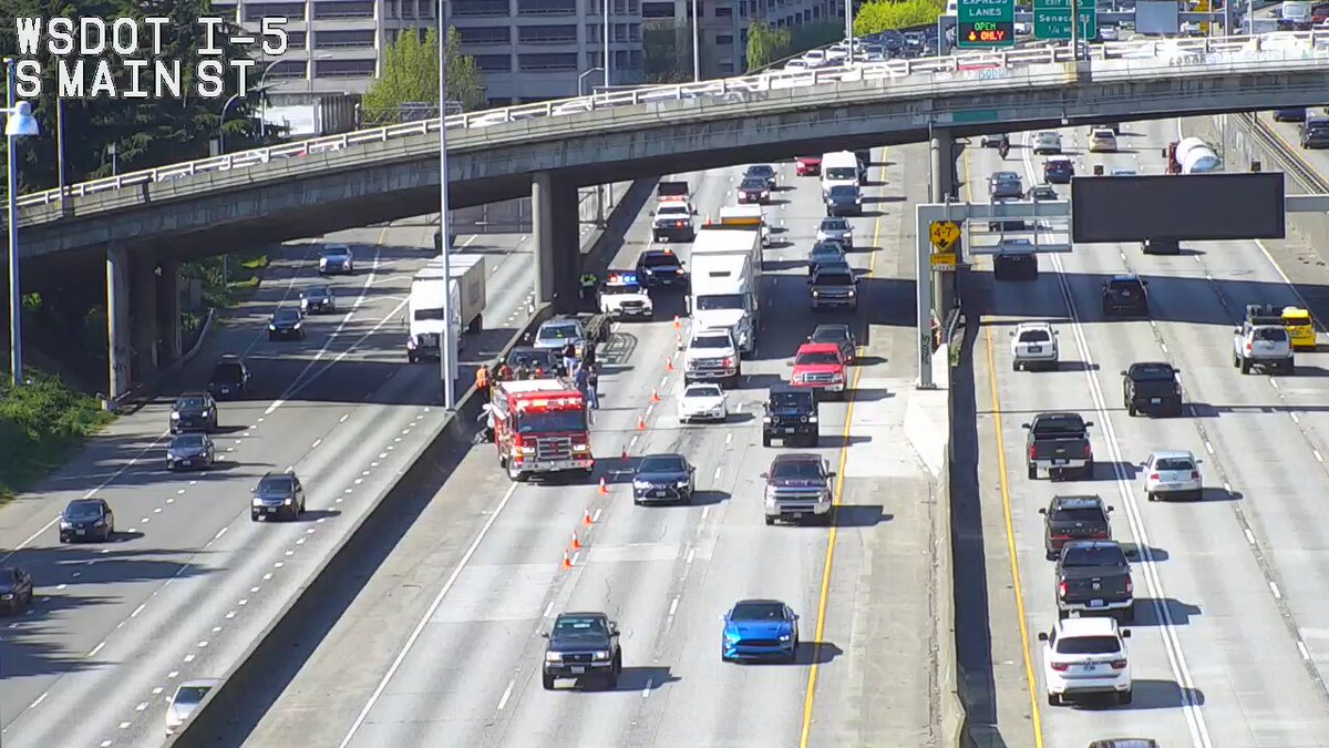 Rõ ràng: vụ va chạm này trên SB I-5 phía nam