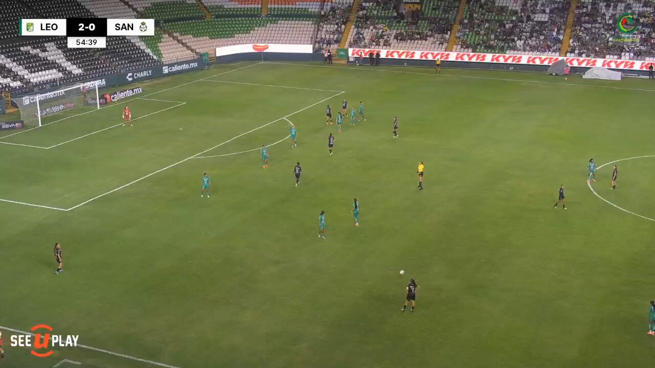 Les dejo el gol de @ClubSantosFem. 😇#SomosDesafiantes⚡️