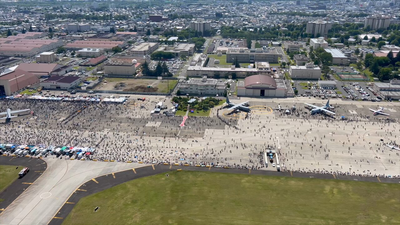 横田基地友好祭　USAF 5/17(土)5/18(日)の2日間、 米軍横田基地の日米友好祭が開催され