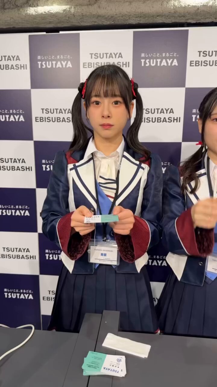 イェナ タワレコ リリイベ 一日店長 名刺 リリイベでタワレコ店員さんになったよ^_^ 名札まで作ってもらっ