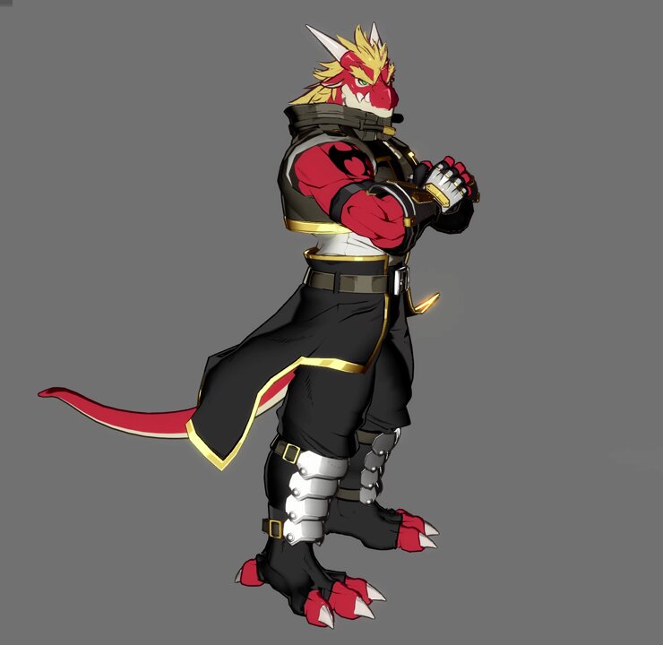⭐️カイ⭐️ カイ＝キスク モデル スニーカー シューズ GUILTY GEAR Xrd