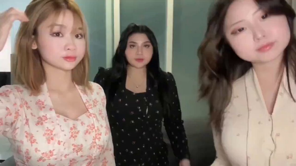 Girls having fun