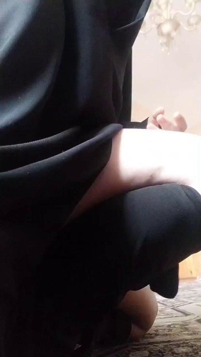 Çarşaflı kadın ile