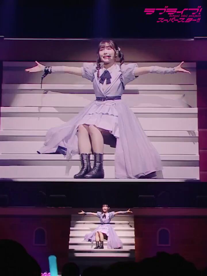 坂倉花 直筆サイン入りカード ラブライブ スーパースター Liella