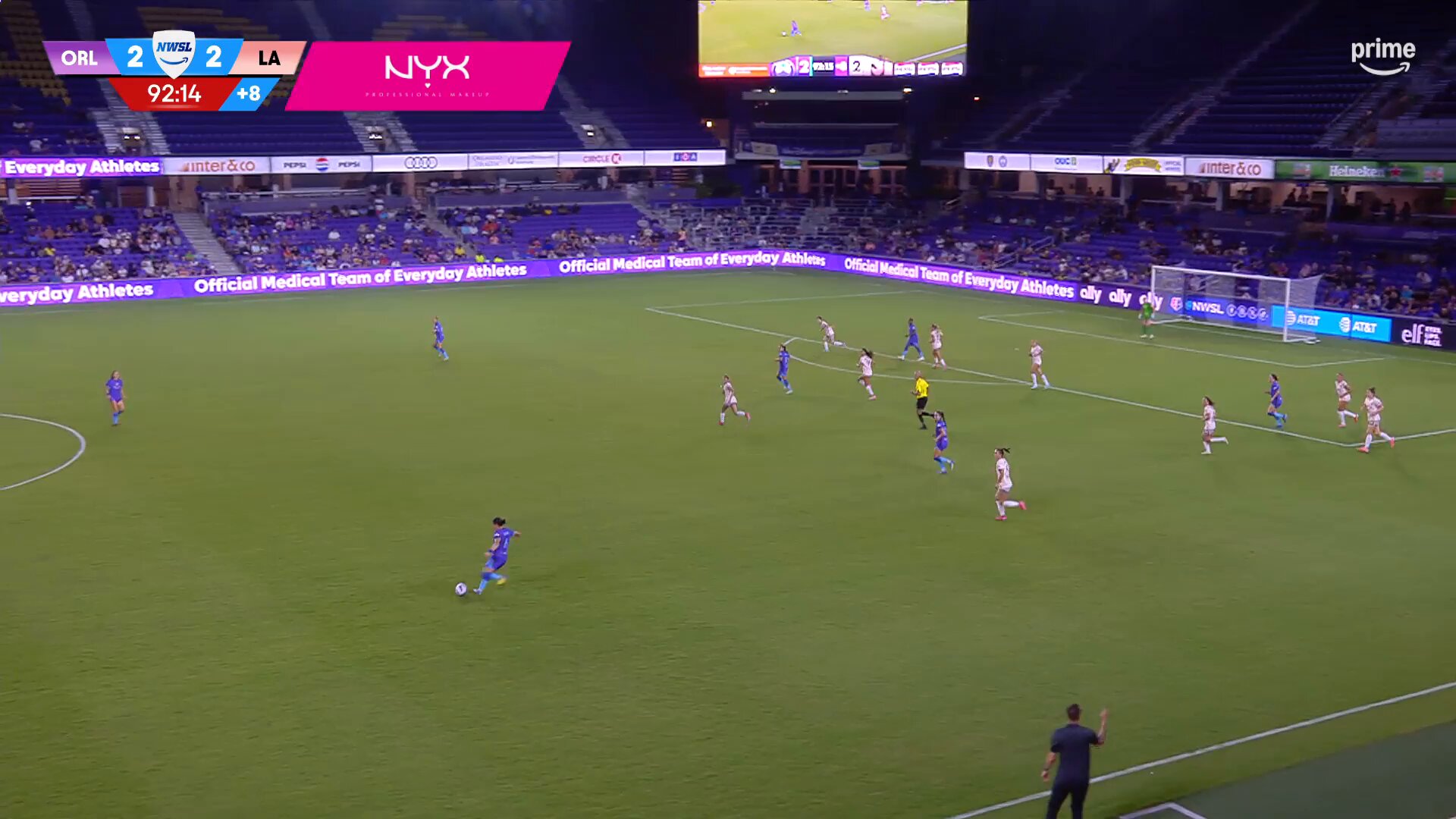 Orlando Pride's hunt for a third goal pays off ‼️