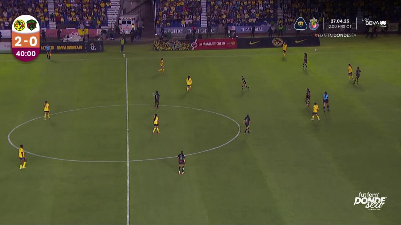Montse no dejó pasar mucho tiempo...⚡️⚽️