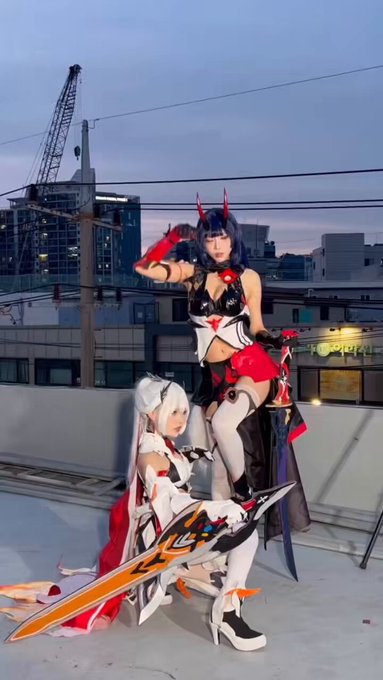 コスプレイヤーもものTwitter動画3