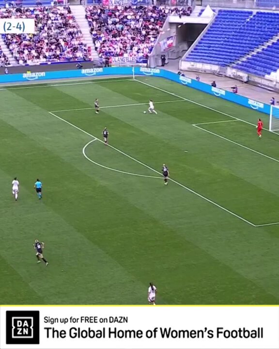 🎶 Caitlin Foord's goal has Arsenal speeding on a highway to the Champions League final, 4-0 in Lyon!Watch live for free on DAZN & joind the DAZN FanZone ▶️  #UWCLonDAZN #UWCL