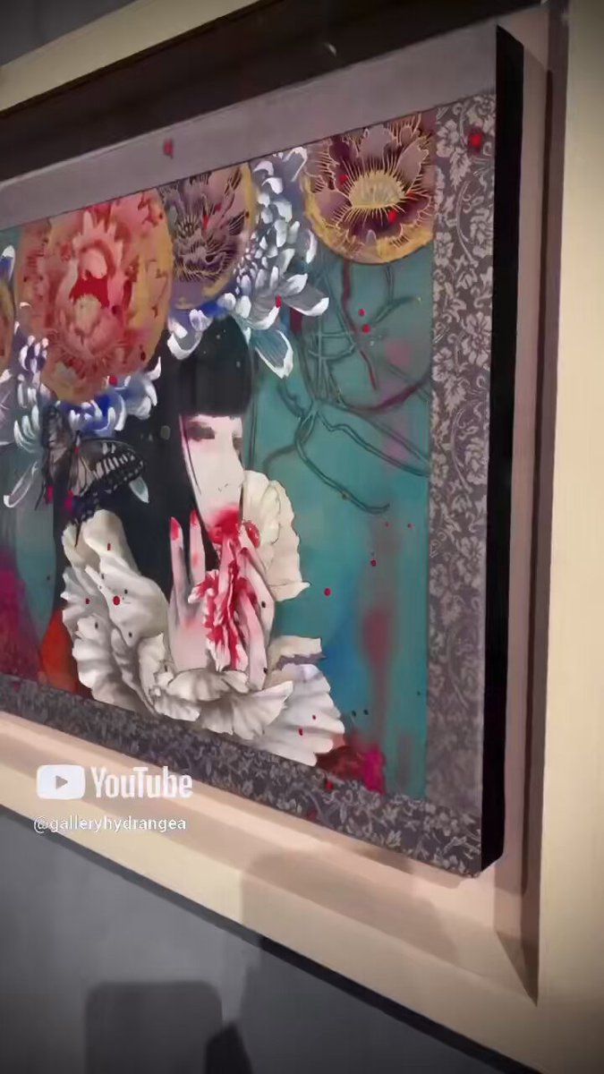 gallery hydrangea ☞ 〜4/28(月) 麻生志保個展 開催中 gallery hydrangea ☞ 〜4/28(月) 麻生志保個展 開催中