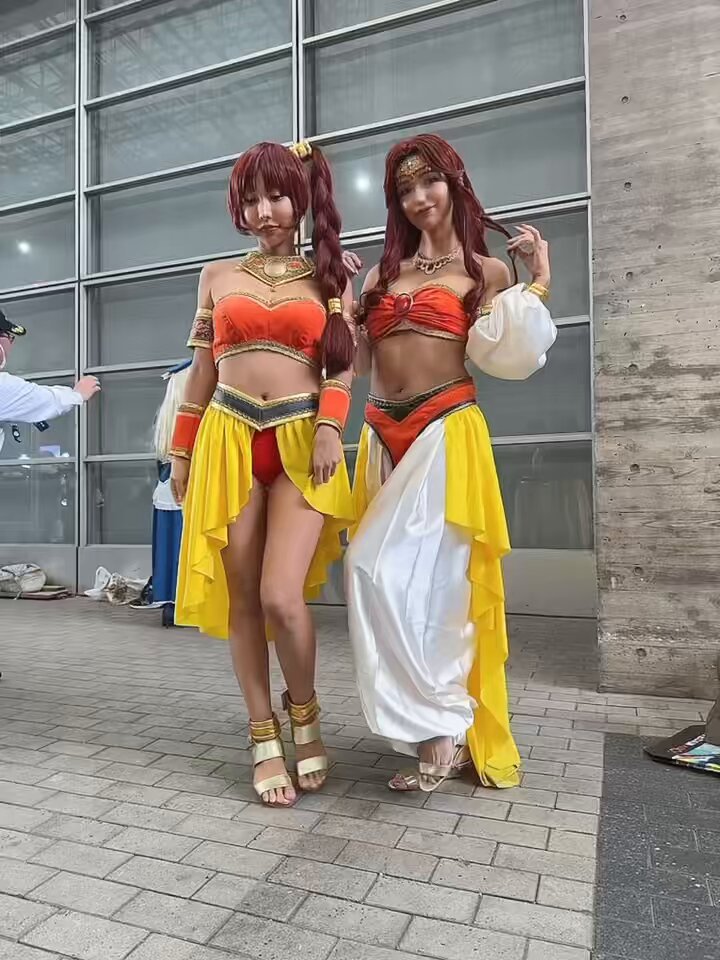 魔法騎士レイアース
チゼータ王国　タータ✖︎タトラ

ニコ超楽しかったなぁ🥰✨

#ニコニコ超会議2025 #ニコニコ超会議 #ニコニコ超会議コスプレ #魔法騎士レイアース