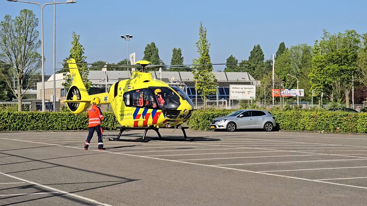 Traumahelikopter ingezet bij medische noodsituatie in Honselersdijk