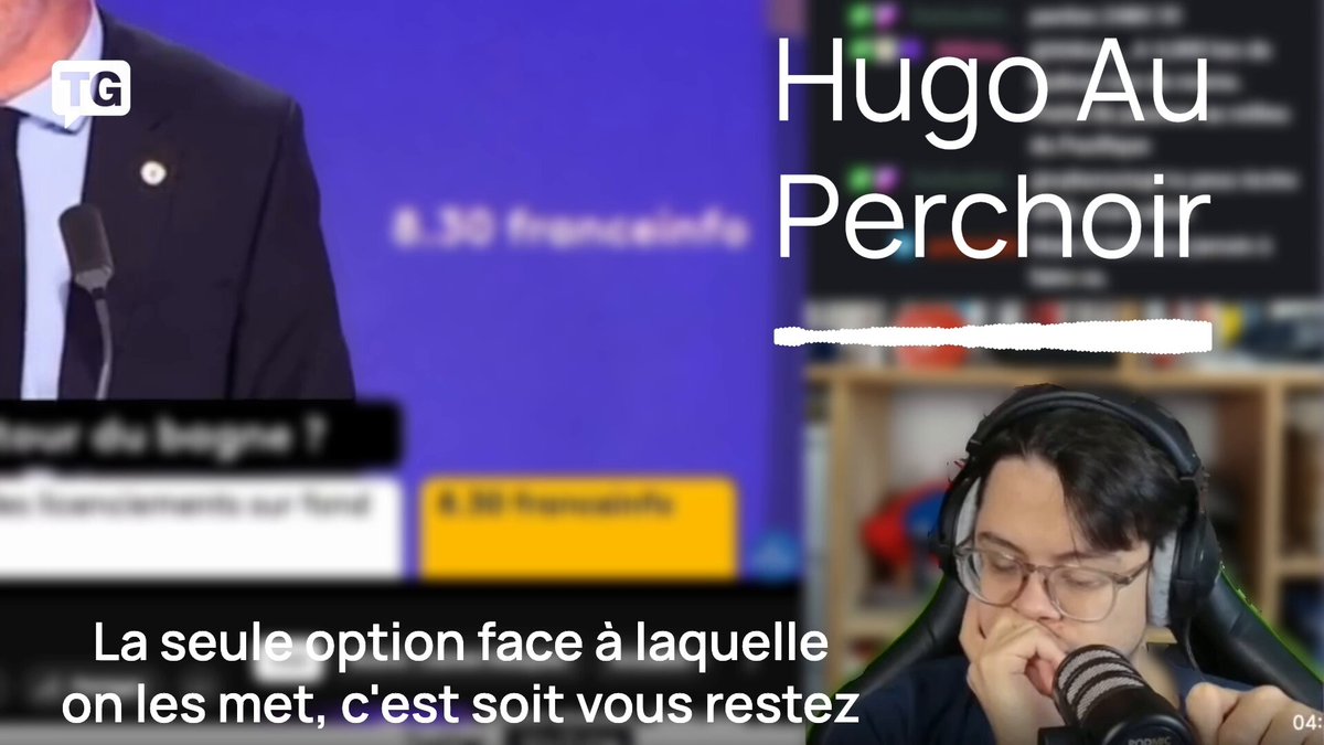 HugoAuPerchoir : 'Wauquiez il est nul, je sais ...'