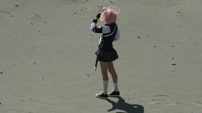 コスプレイヤー三色にゃんこのTwitter動画7