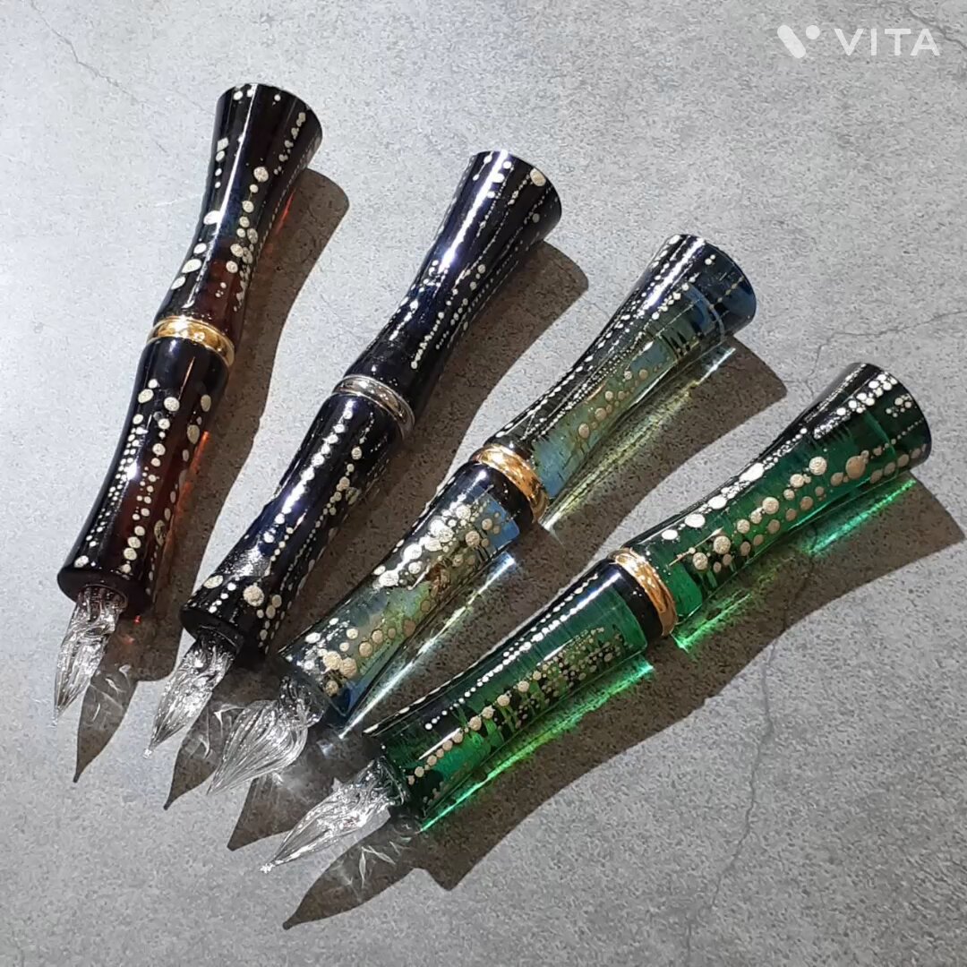 HASE硝子工房 灯り 神戸ペンショー 2024 限定品 ガラスペン