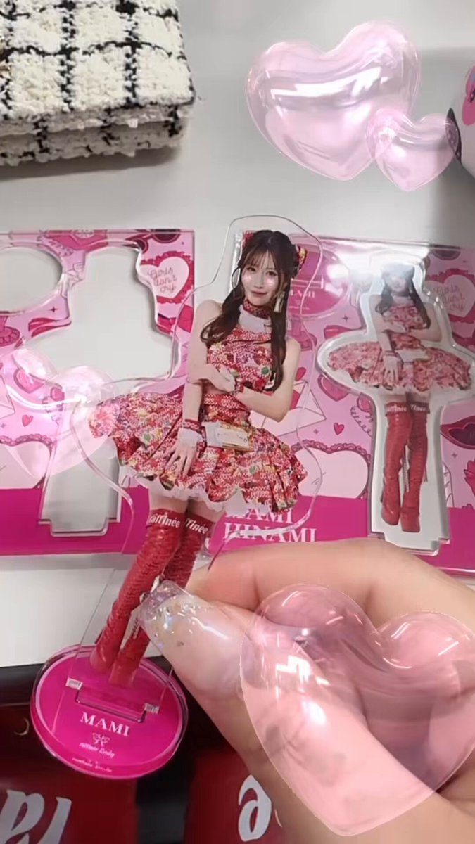 オンライン販売が開始されました💭ྀི
私のアクスタもぜひゲットしてね🩷ྀི
