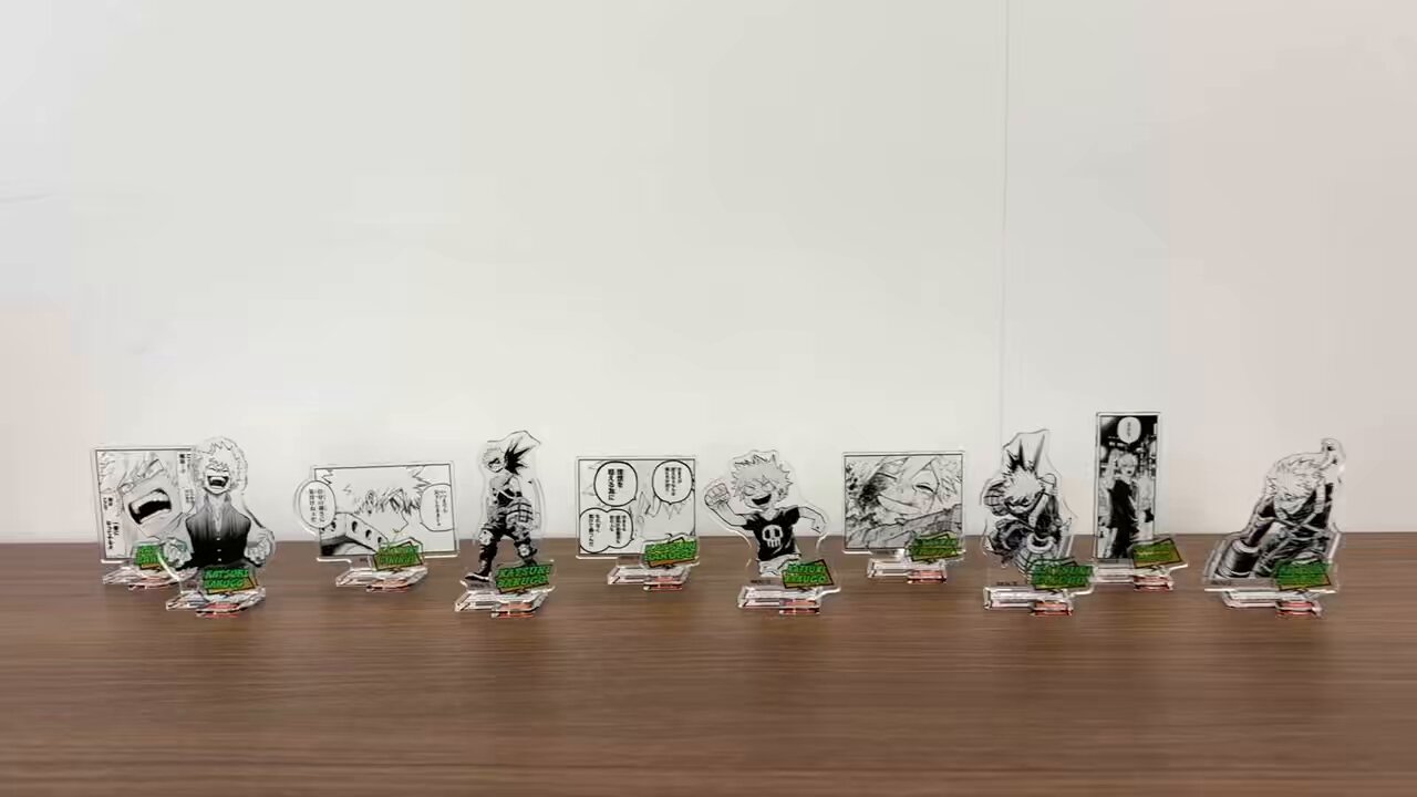 ヒロアカ　アクリルフィギュアコレクション“HEROES”　爆豪勝己　全種セット JCS限定 『僕のヒーローアカデミア』アクリルフィギュア