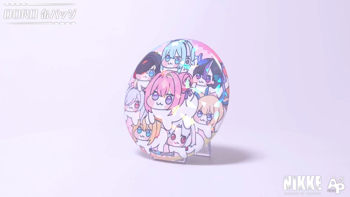 勝利の女神NIKKE DORO缶バッジまとめ売り 広島大手町店|勝利の女神：NIKKE_NIKKE DORO缶バッジ BOX【2025