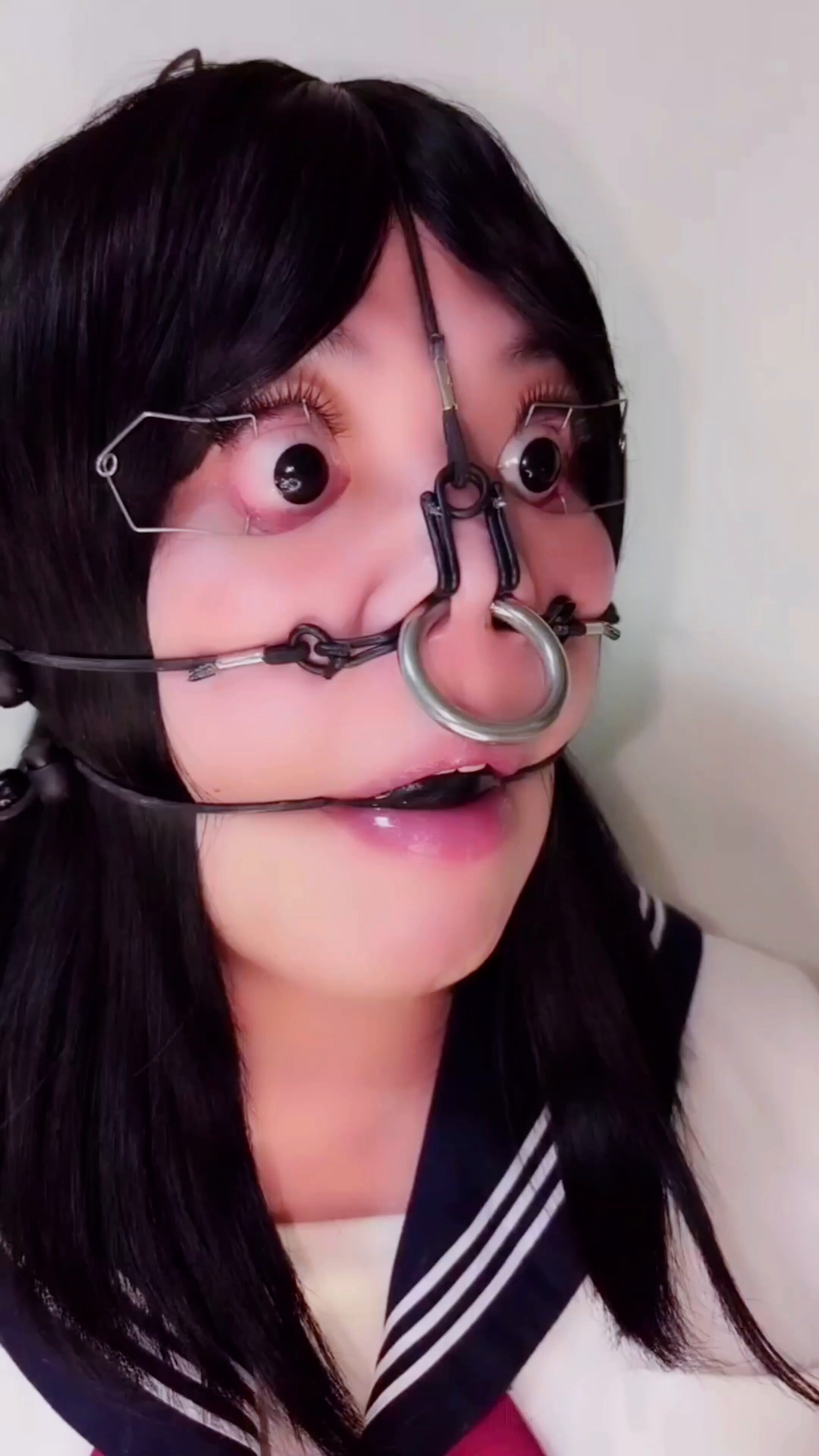 BDSM　奴隷鼻輪鼻フック 