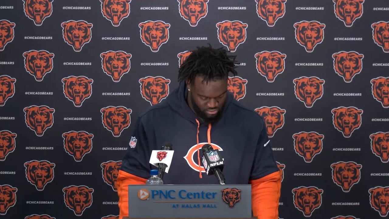 Da Bear Cave ⬇️ on X: "#Bears 4th round pick Ruben Hyppolite II talks  about his keys to learning the playbook and what he has to say to analysts  who had him