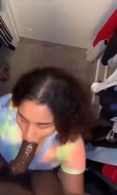 She freestyling on it