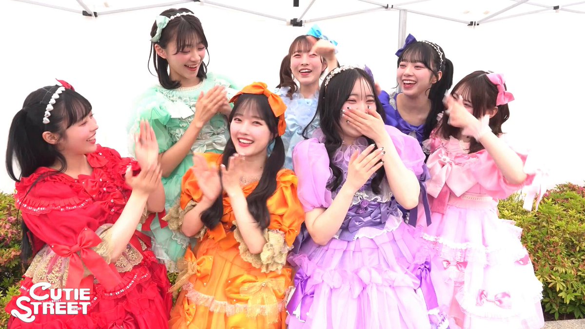 CUTIE STREET きゅーすと 川本笑瑠 真鍋凪砂 ペアチェキ ツインテールの可愛さと個性を探る | TikTok