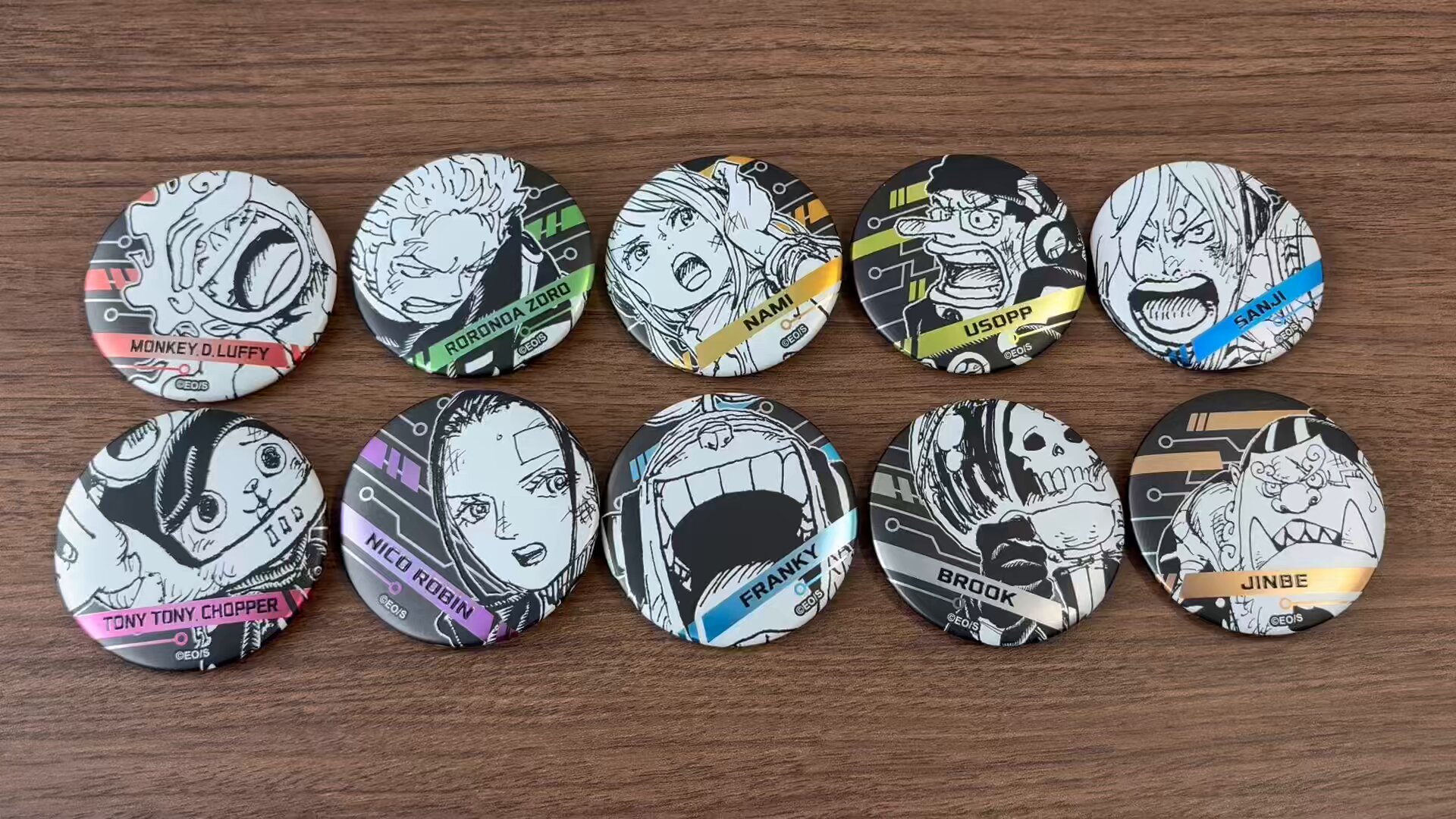 ワンピース デコレクション缶バッジ 第5弾 エッグヘッド編先行×10