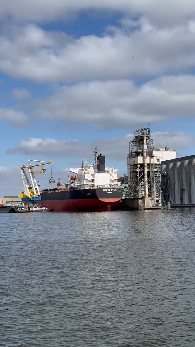 Brand op vrachtschip in Westpoort