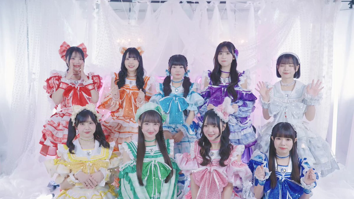 新メンバーちゃんが自己紹介するよ❤︎ 9人で頑張るぞー！えいえいおー