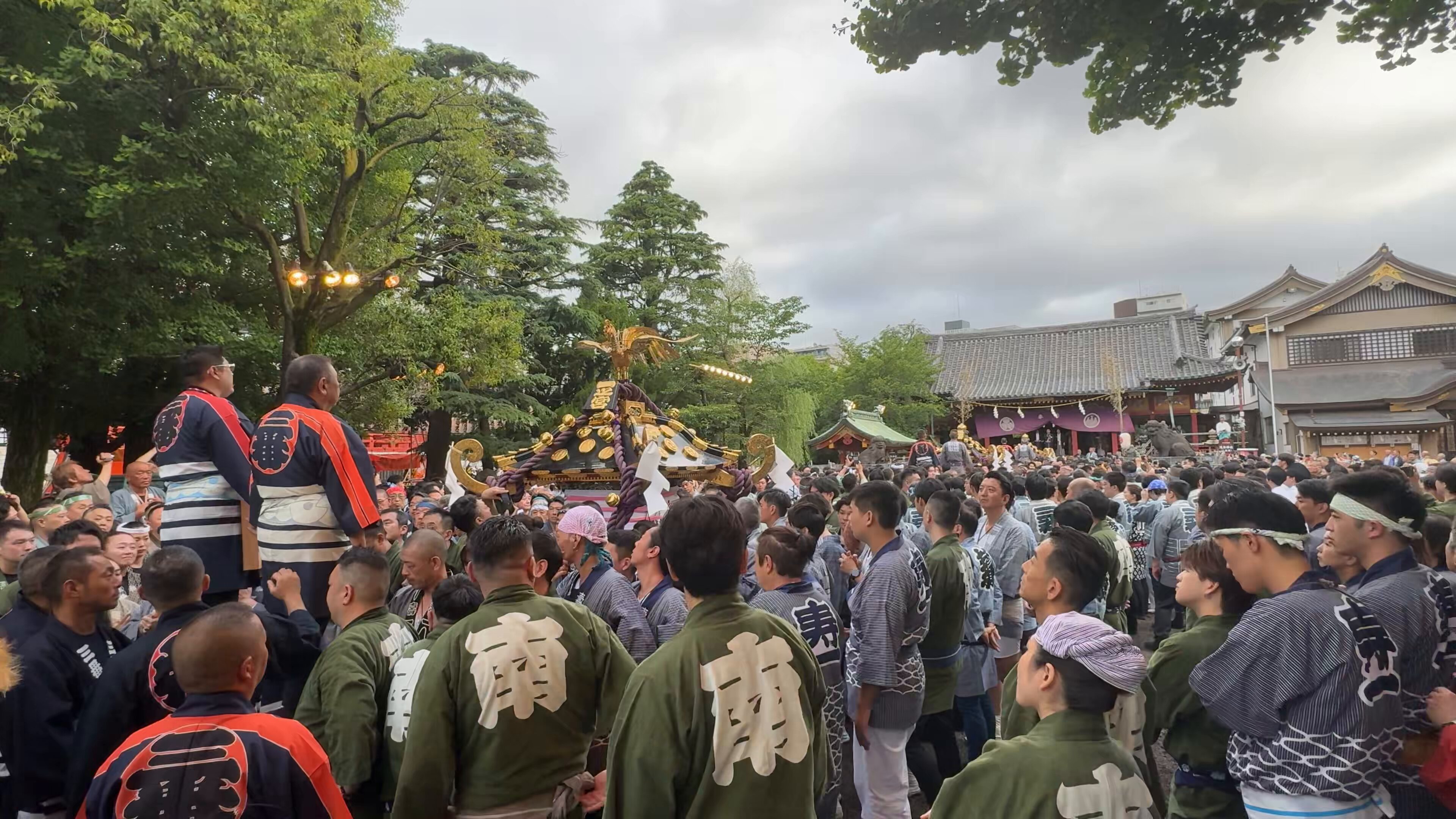浅草神社　庭祭礼 