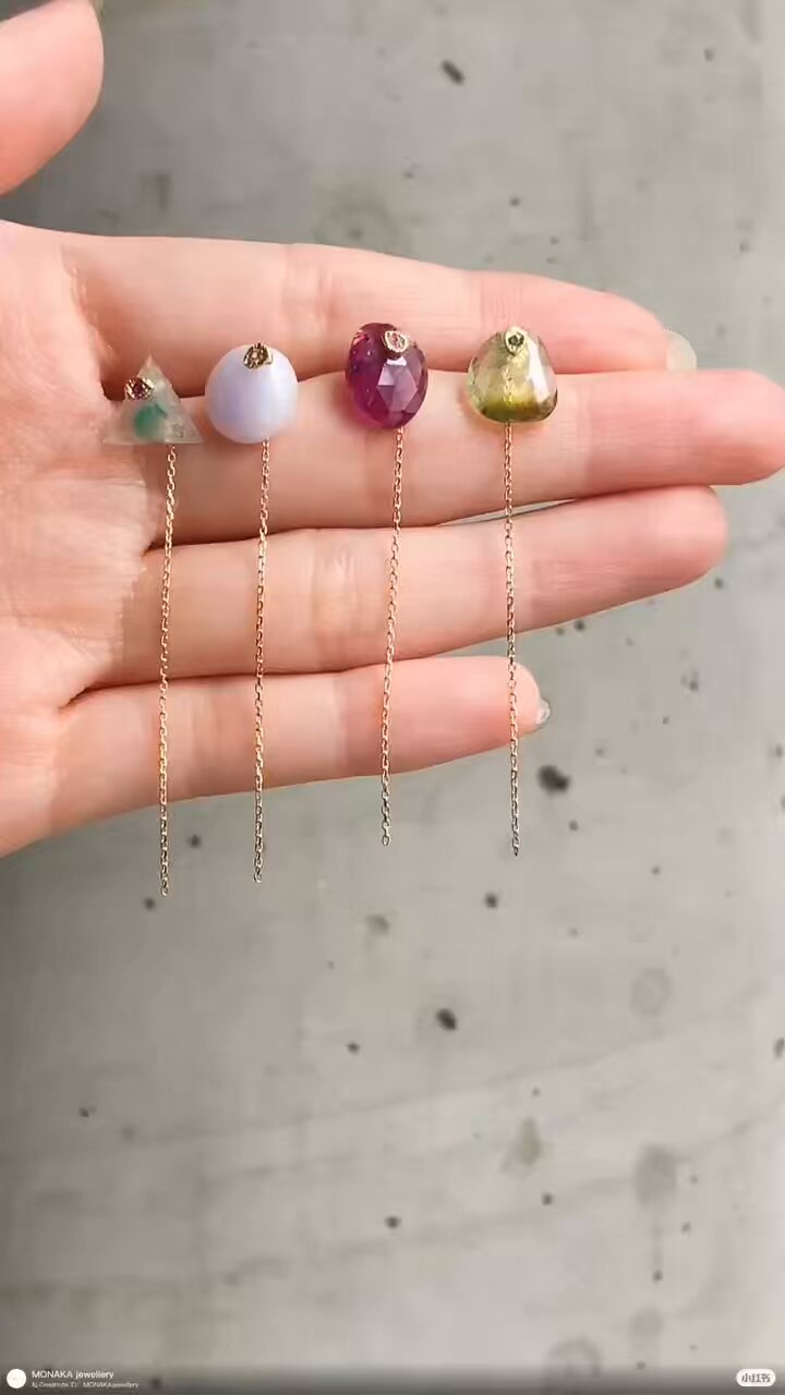 MONAKA jewellery / フラットピアス