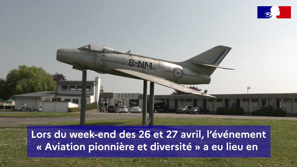 Image de Préfet de la Somme - #EgalitéFemmeHomme I📽️Retour en image sur le week-end de l'aviation pionnière et de la diversité en