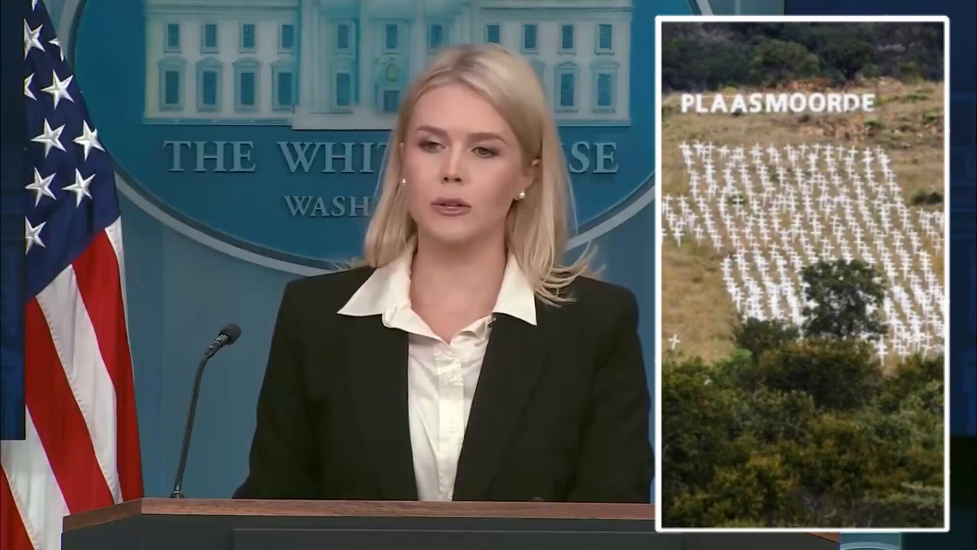 Collin Rugg on X: "JUST IN: Press Sec Karoline Leavitt torches Yamiche  Alcindor with receipts from the Associated Press after Alcindor tried  cornering her on the South African white crosses. Alcindor: What