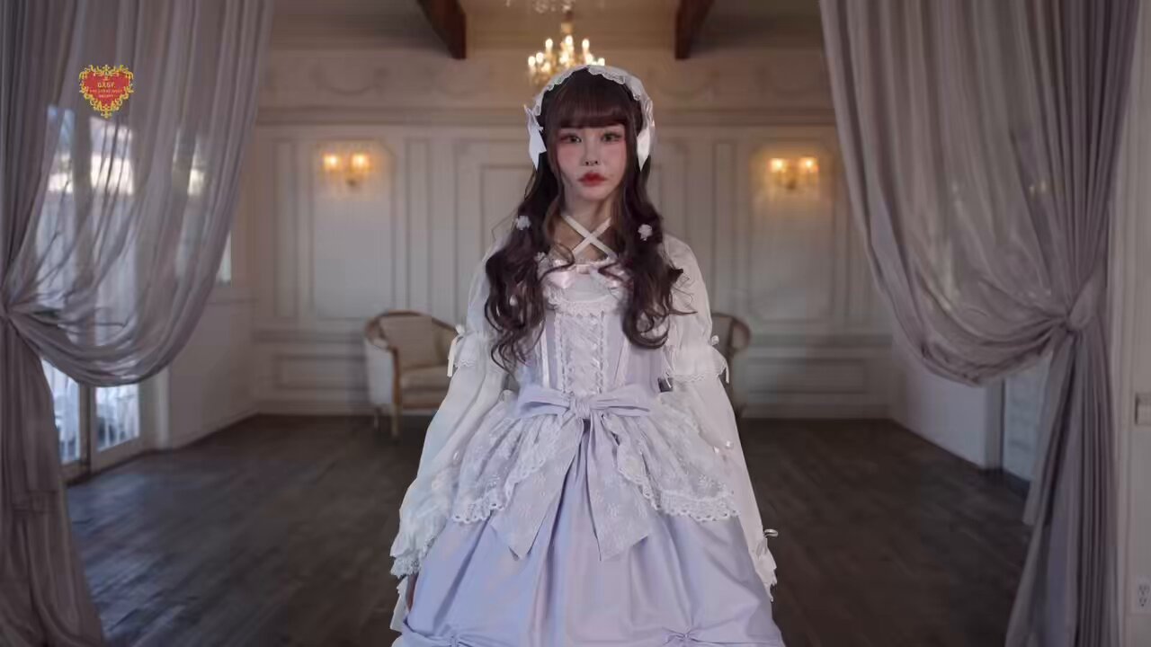 Bouquet blancジャンパースカート ヘッドドレス セット