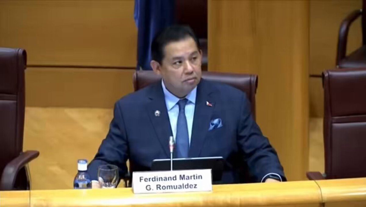 Martin Romualdez on X: "𝐖𝐀𝐓𝐂𝐇 | Speaker Ferdinand Martin G. Romualdez  delivers a special address before the 29th Parliamentary  Intelligence-Security Forum (PI-SF) in Madrid, Spain on Thursday where he  articulated the Philippine's