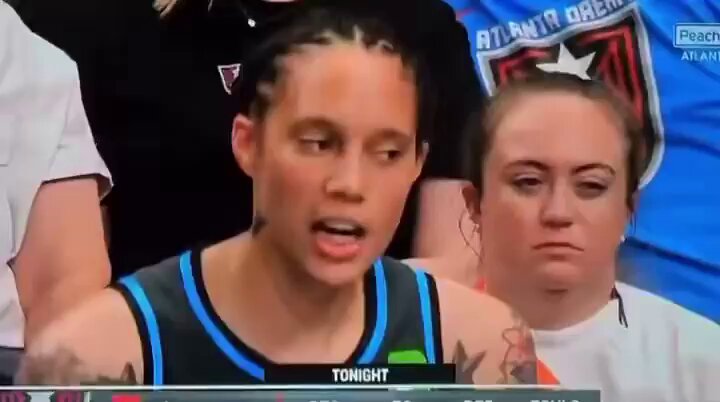 Conservative Brief on X: ""TRASH!" Here's WNBA star Britney Griner allegedly calling Caitlin Clark a "f*cking white girl" after fouling out of last night's game. Remember, this is who former President Joe