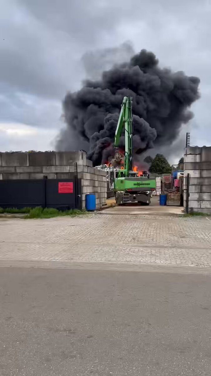 Zeer grote brand in Emmen