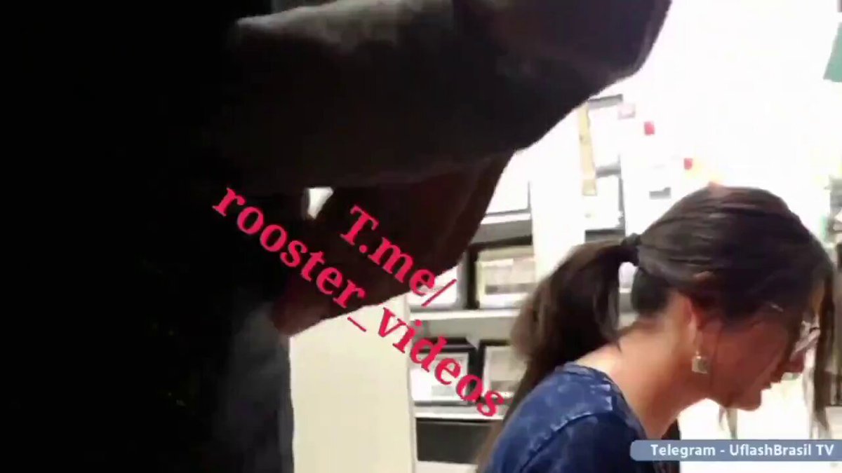 Woman reaching out to a public flash